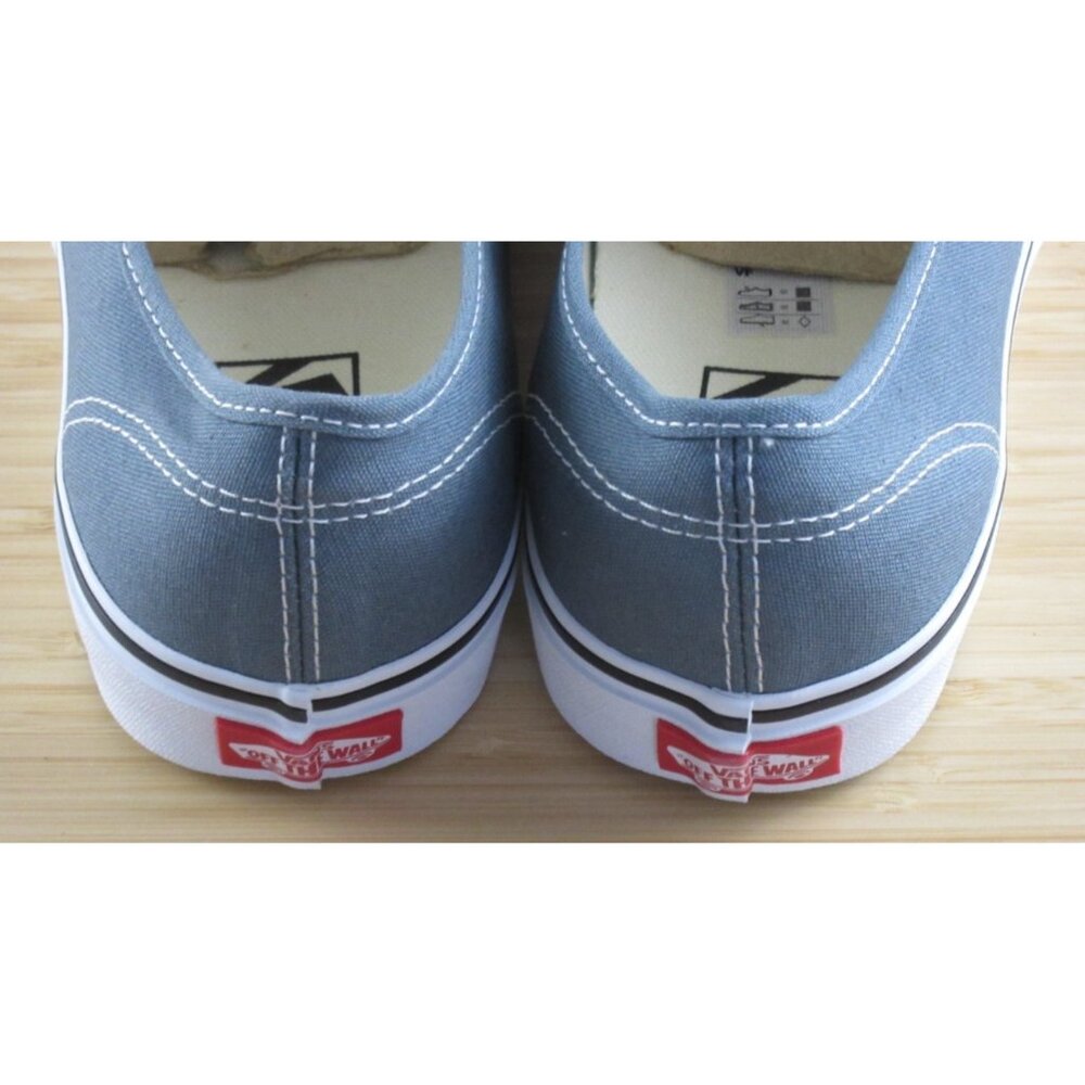 Vans Women's Authentic Color Theory Stormy Weather Blue Canvas shoes Sizes NIB - Picture 5 of 7